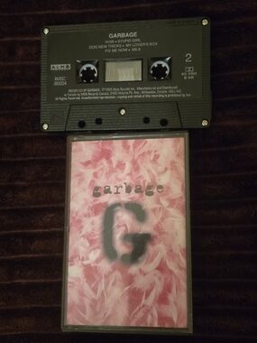 Vintage Garbage Self Titled Cassette Tape